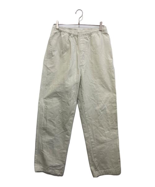 stussy（ステューシー）stussy (ステューシー) Brushed Beach Pants ベージュ サイズ:Mの古着・服飾アイテム