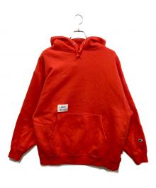 Champion×WTAPS（チャンピオン×ダブルタップス）の古着「コラボプルオーバーパーカー　C8-Z110」｜オレンジ