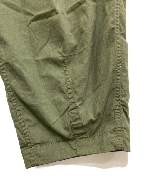 THE NORTHFACE PURPLELABEL（ザ・ノースフェイス パープルレーベル）THE NORTHFACE PURPLELABEL (ザ・ノースフェイス パープルレーベル) Ripstop Wide Cropped Field Pants オリーブ サイズ:34の古着・服飾アイテム