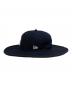 New Era (ニューエラ) ロングブリムハット ネイビー：12000円