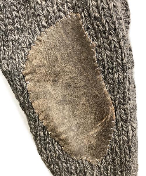 TAKAHIROMIYASHITA TheSoloIst.（タカヒロミヤシタ ザソロイスト）TAKAHIROMIYASHITA TheSoloIst. (タカヒロミヤシタ ザソロイスト) フィッシャーマンニットカーディガン グレー サイズ:不明(実寸をご参考下さい)の古着・服飾アイテム