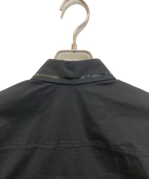 PRADA（プラダ）PRADA (プラダ) ラバープリントデザインシャツ ブラック サイズ:Mの古着・服飾アイテム