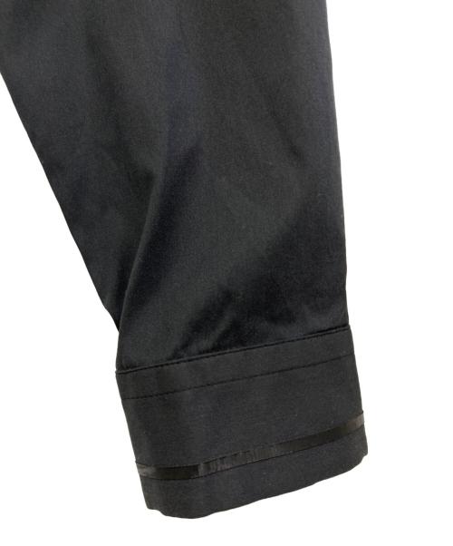 PRADA（プラダ）PRADA (プラダ) ラバープリントデザインシャツ ブラック サイズ:Mの古着・服飾アイテム