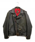 Schottショット）の古着「613UST INTAGE ONESTAR ONESTAR TALL ライダースジャケット　7164」｜ブラック