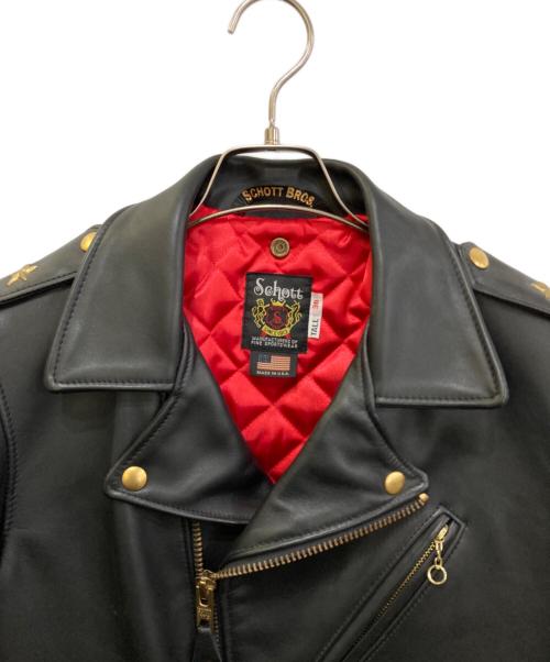 Schott（ショット）Schott (ショット) 613UST INTAGE ONESTAR ONESTAR TALL ライダースジャケット　7164 ブラック サイズ:36の古着・服飾アイテム