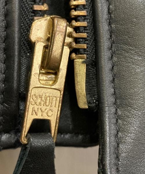 Schott（ショット）Schott (ショット) 613UST INTAGE ONESTAR ONESTAR TALL ライダースジャケット　7164 ブラック サイズ:36の古着・服飾アイテム