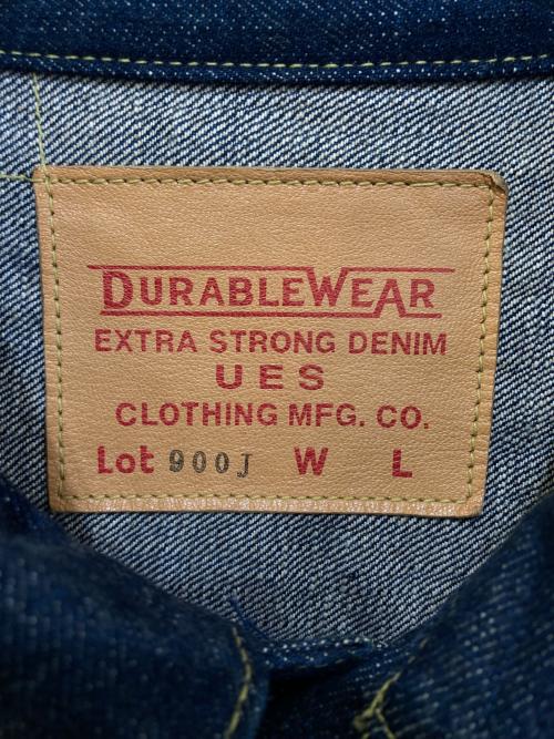 Ues（ウエス）UES (ウエス) 大戦モデル デニムジャケット インディゴ サイズ:3の古着・服飾アイテム