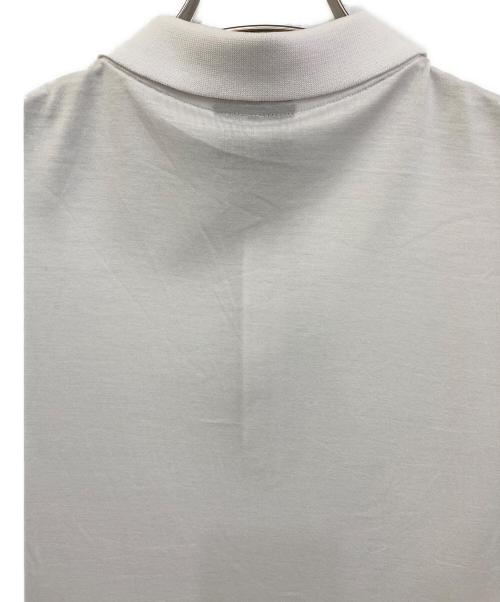 EMPORIO ARMANI（エンポリオアルマーニ）EMPORIO ARMANI (エンポリオアルマーニ) ハーフジップポロシャツ ホワイト サイズ:175の古着・服飾アイテム