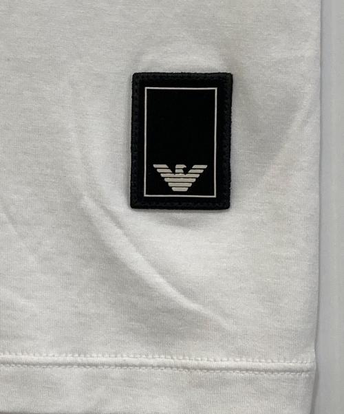 EMPORIO ARMANI（エンポリオアルマーニ）EMPORIO ARMANI (エンポリオアルマーニ) ハーフジップポロシャツ ホワイト サイズ:175の古着・服飾アイテム