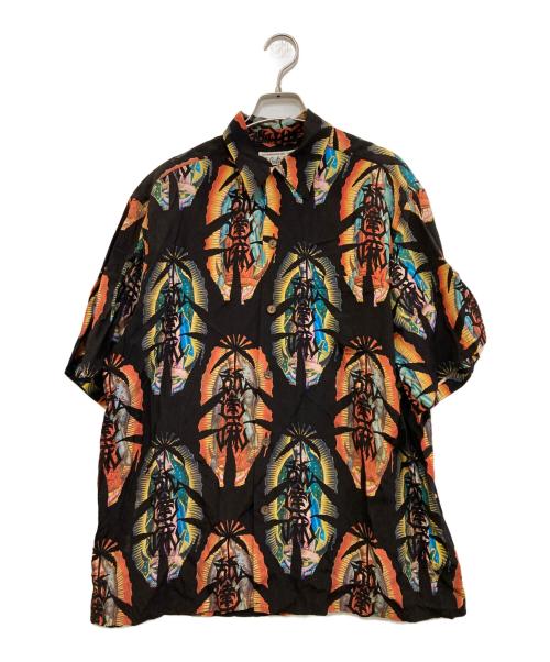 WACKO MARIA（ワコマリア）WACKO MARIA (ワコマリア) BUDSPOOL (バッズプール) アロハシャツ ブラック サイズ:Lの古着・服飾アイテム