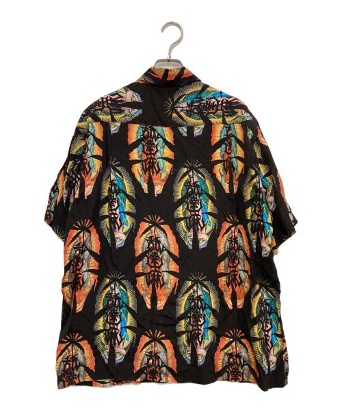 WACKO MARIA（ワコマリア）WACKO MARIA (ワコマリア) BUDSPOOL (バッズプール) アロハシャツ ブラック サイズ:Lの古着・服飾アイテム
