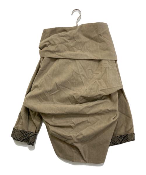 Vivienne Westwood RED LABEL（ヴィヴィアンウエストウッドレッドレーベル）Vivienne Westwood RED LABEL (ヴィヴィアンウエストウッドレッドレーベル) 変形ジャケット ベージュ サイズ:2の古着・服飾アイテム
