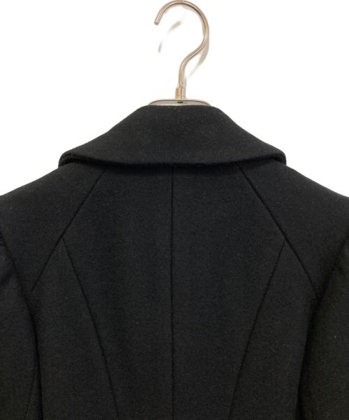 Vivienne Westwood RED LABEL（ヴィヴィアンウエストウッドレッドレーベル）Vivienne Westwood RED LABEL (ヴィヴィアンウエストウッドレッドレーベル) オーブボタンウールメルトンコート　JC357-01-67501JJ ブラック サイズ:2の古着・服飾アイテム