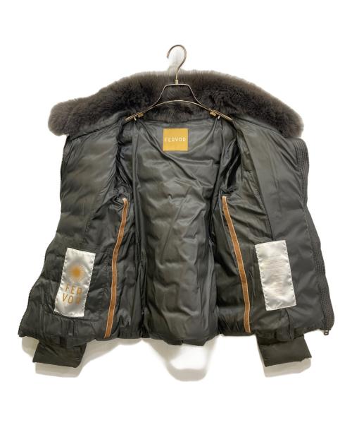 FERVOR（フェーバー）FERVOR (フェーバー) フォックスファーダウンジャケット グレー サイズ:40の古着・服飾アイテム