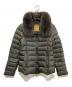 FERVOR（フェーバー）の古着「フォックスファーダウンジャケット」｜グレー