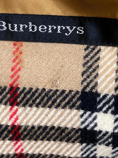 Burberry's（バーバリーズ）Burberry's (バーバリー) ノバチェックライナー付きステンカラーコート ベージュ サイズ:９ARの古着・服飾アイテム