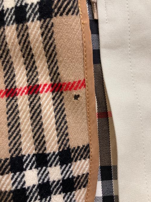 Burberry's（バーバリーズ）Burberry's (バーバリー) ノバチェックライナー付きステンカラーコート ベージュ サイズ:９ARの古着・服飾アイテム