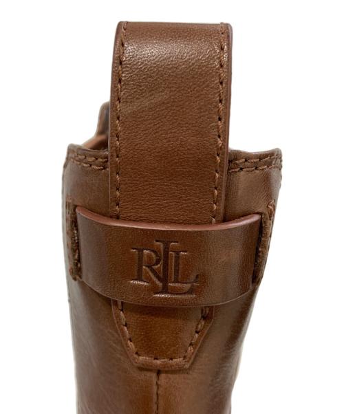 LAUREN RALPH LAUREN（ローレンラルフローレン）LAUREN RALPH LAUREN (ローレンラルフローレン) サイドゴアブーツ ブラウン サイズ:表記なし(実寸をご参照下さい)の古着・服飾アイテム