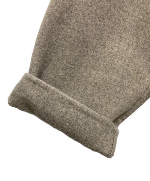 POLO RALPH LAUREN（ポロ・ラルフローレン）POLO RALPH LAUREN (ポロ・ラルフローレン) ウールアクリルノーカラーコート グレー サイズ:Lの古着・服飾アイテム