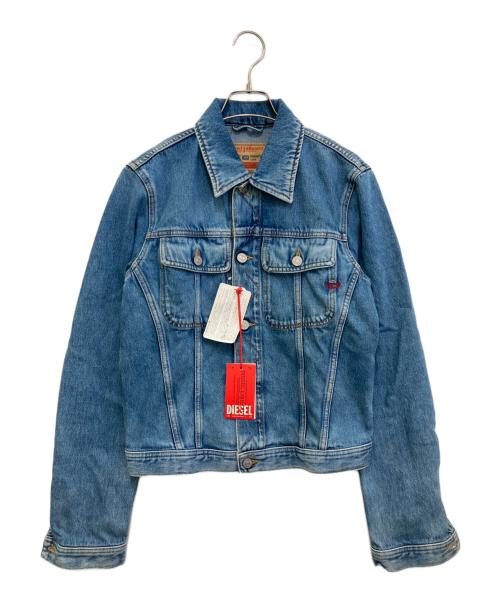 DIESEL（ディーゼル）DIESEL (ディーゼル) D-MILOデニムジャケット ブルー サイズ:M 未使用品の古着・服飾アイテム
