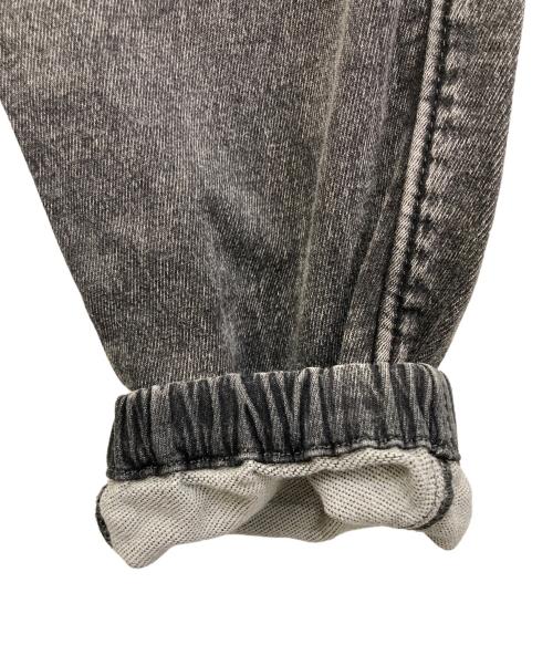 DIESEL（ディーゼル）DIESEL (ディーゼル) D-LAB テーパードトラックデニムパンツ ブラック サイズ:Sの古着・服飾アイテム