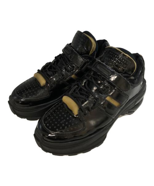 Maison Margiela（メゾンマルジェラ）Maison Margiela (メゾンマルジェラ) low top retro fit sneakers ブラック サイズ:42の古着・服飾アイテム