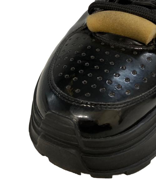 Maison Margiela（メゾンマルジェラ）Maison Margiela (メゾンマルジェラ) low top retro fit sneakers ブラック サイズ:42の古着・服飾アイテム