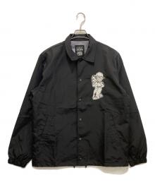 PROCLUB×mister cartoon（プロクラブ×ミスター・カートゥーン）の古着「コーチジャケット」｜ブラック
