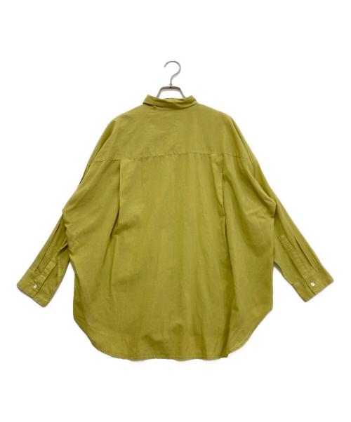Spick and Span（スピック＆スパン）Spick and Span (スピック＆スパン) ガーメントダイカシュクールシャツ　25050200204130 イエロー サイズ:Fの古着・服飾アイテム