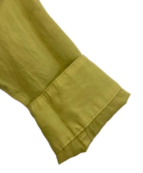 Spick and Span（スピック＆スパン）Spick and Span (スピック＆スパン) ガーメントダイカシュクールシャツ　25050200204130 イエロー サイズ:Fの古着・服飾アイテム