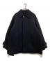 H BEAUTY&YOUTH（エイチ ビューティー&ユース）の古着「REVER PLENTY SHORT COAT　1225-104-9541」｜ブラック