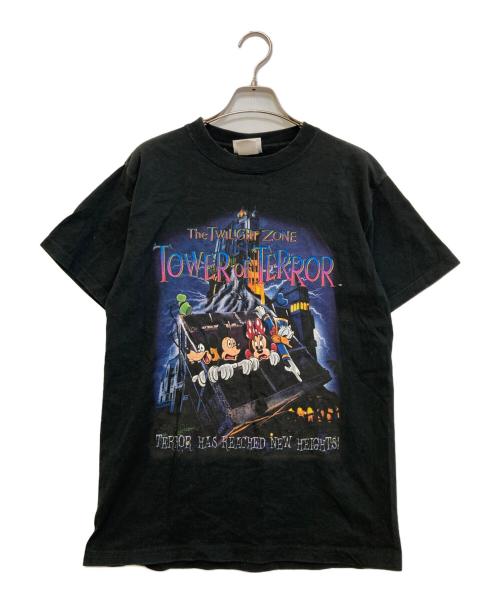 DISNEY（ディズニー）DISNEY (ディズニー) 00's プリントTシャツ ブラック サイズ:SMALLの古着・服飾アイテム