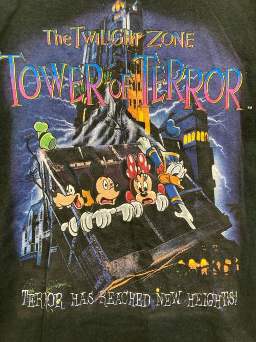 DISNEY（ディズニー）DISNEY (ディズニー) 00's プリントTシャツ ブラック サイズ:SMALLの古着・服飾アイテム