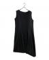 ISSEY MIYAKE (イッセイミヤケ) プリーツノースリーブワンピース　IM33FH113 ブラック サイズ:2：20000円