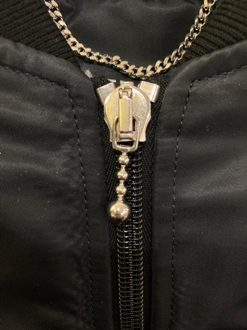 BALENCIAGA（バレンシアガ）BALENCIAGA (バレンシアガ) ケリングロゴ ボンバージャケット ネイビー サイズ:44の古着・服飾アイテム