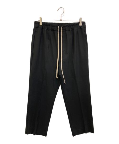 RICK OWENS（リックオウエンス）RICK OWENS (リックオウエンス) ASTAIRES CROPPED PANTS ブラック サイズ:50の古着・服飾アイテム