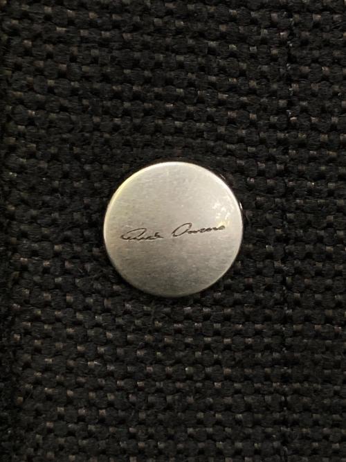 RICK OWENS（リックオウエンス）RICK OWENS (リックオウエンス) OUTER SHIRT ブラウンブラック サイズ:48の古着・服飾アイテム