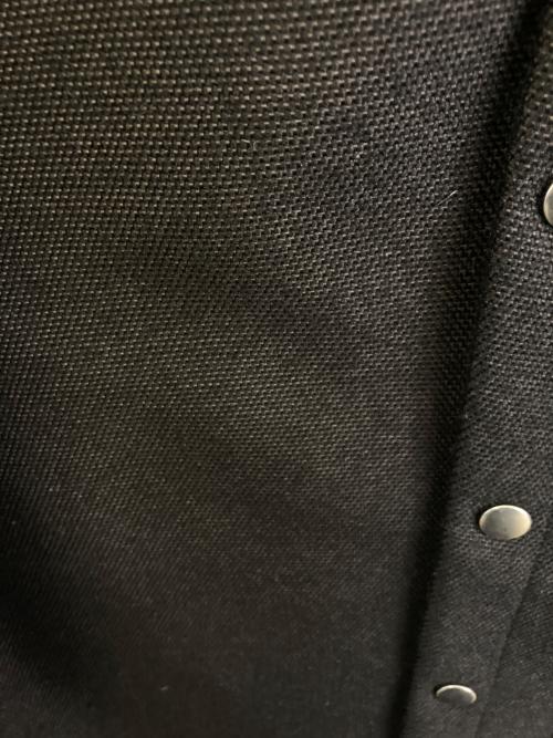 RICK OWENS（リックオウエンス）RICK OWENS (リックオウエンス) OUTER SHIRT ブラウンブラック サイズ:48の古着・服飾アイテム