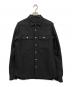 RICK OWENS（リックオウエンス）の古着「OUTER SHIRT」｜ブラウンブラック