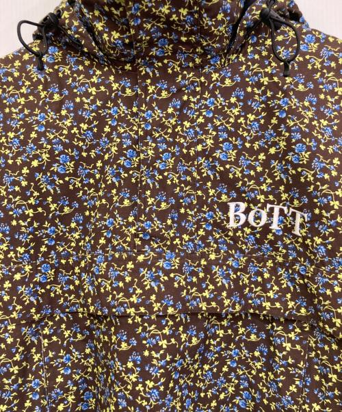 BoTT（ボット）BoTT (ボット) Flower Anorak Jacket ブラウン サイズ:Mの古着・服飾アイテム