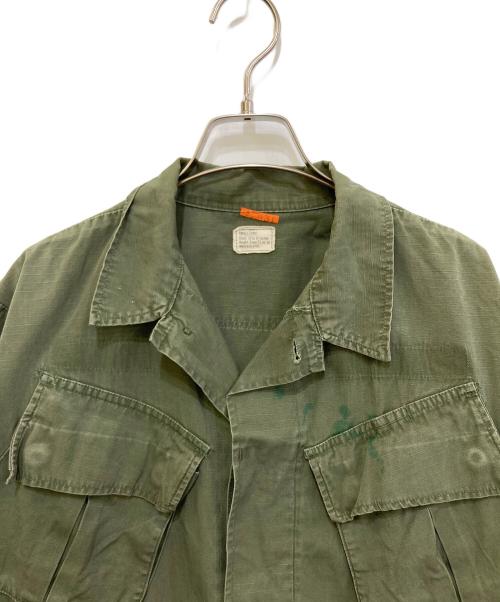US ARMY（ユーエスアーミー）US ARMY (ユーエスアーミー) ジャングルファティーグジャケット カーキ サイズ:SMALL　LONGの古着・服飾アイテム