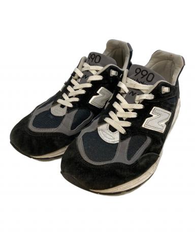 中古・古着通販】NEW BALANCE (ニューバランス) M990 M990BK2 ブラック