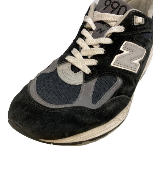 NEW BALANCE（ニューバランス）NEW BALANCE (ニューバランス) M990　M990BK2 ブラック サイズ:26.5の古着・服飾アイテム