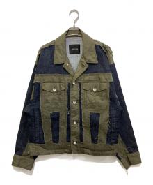JIVELTA（ジベルタ）の古着「再構築ジャケット」｜インディゴ