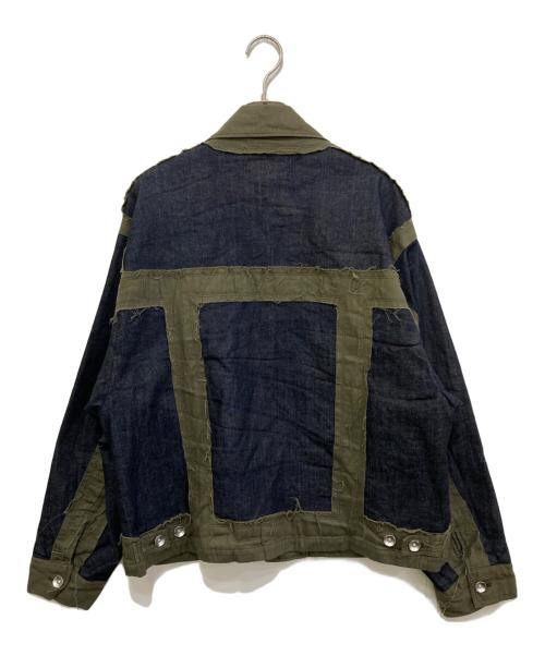 JIVELTA（ジベルタ）JIVELTA (ジベルタ) 再構築ジャケット インディゴ サイズ:3の古着・服飾アイテム