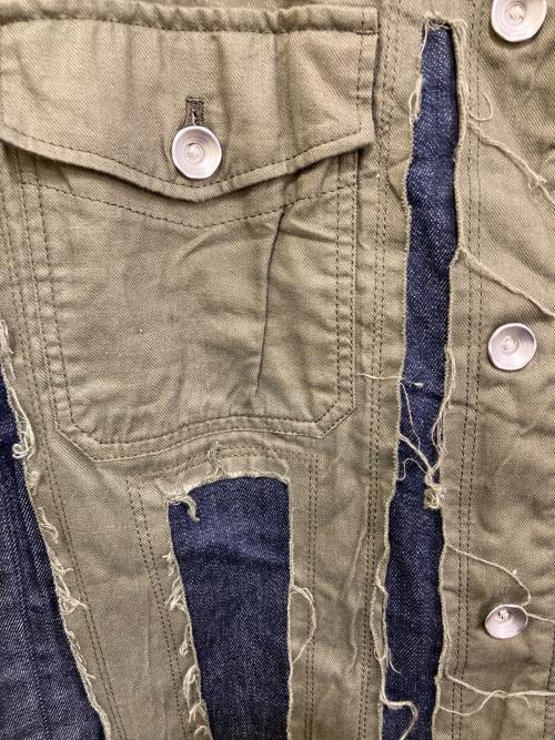 JIVELTA（ジベルタ）JIVELTA (ジベルタ) 再構築ジャケット インディゴ サイズ:3の古着・服飾アイテム
