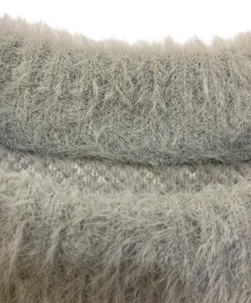 FenG CHen WANG（フェンチェンワン）FENG CHEN WANG (フェンチェンワン) Jacquard Pullover Sweater グレー サイズ:Ｍの古着・服飾アイテム