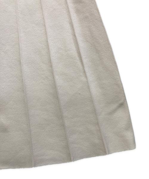 Maglie le cassetto（マーリエ ル カセット）Maglie le cassetto (マーリエ ル カセット) バイカラーニットワンピース 51-30172201 アイボリー サイズ:9の古着・服飾アイテム