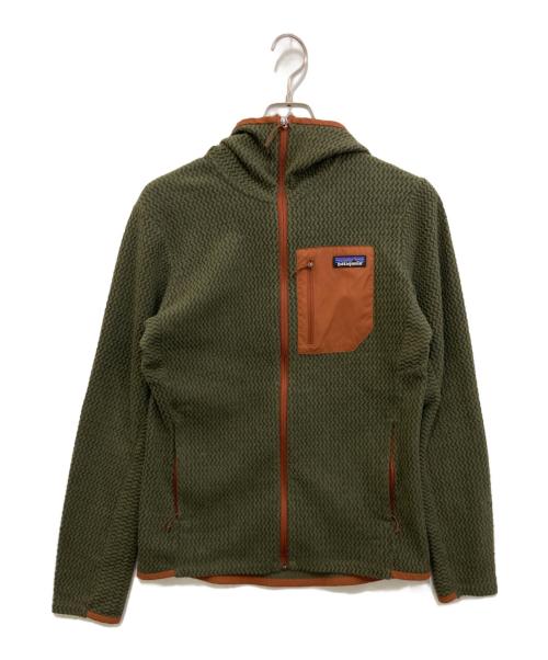 Patagonia（パタゴニア）Patagonia (パタゴニア) R1 AIR FULL-ZIP HOODY オリーブ サイズ:Sの古着・服飾アイテム