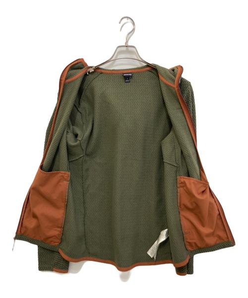 Patagonia（パタゴニア）Patagonia (パタゴニア) R1 AIR FULL-ZIP HOODY オリーブ サイズ:Sの古着・服飾アイテム
